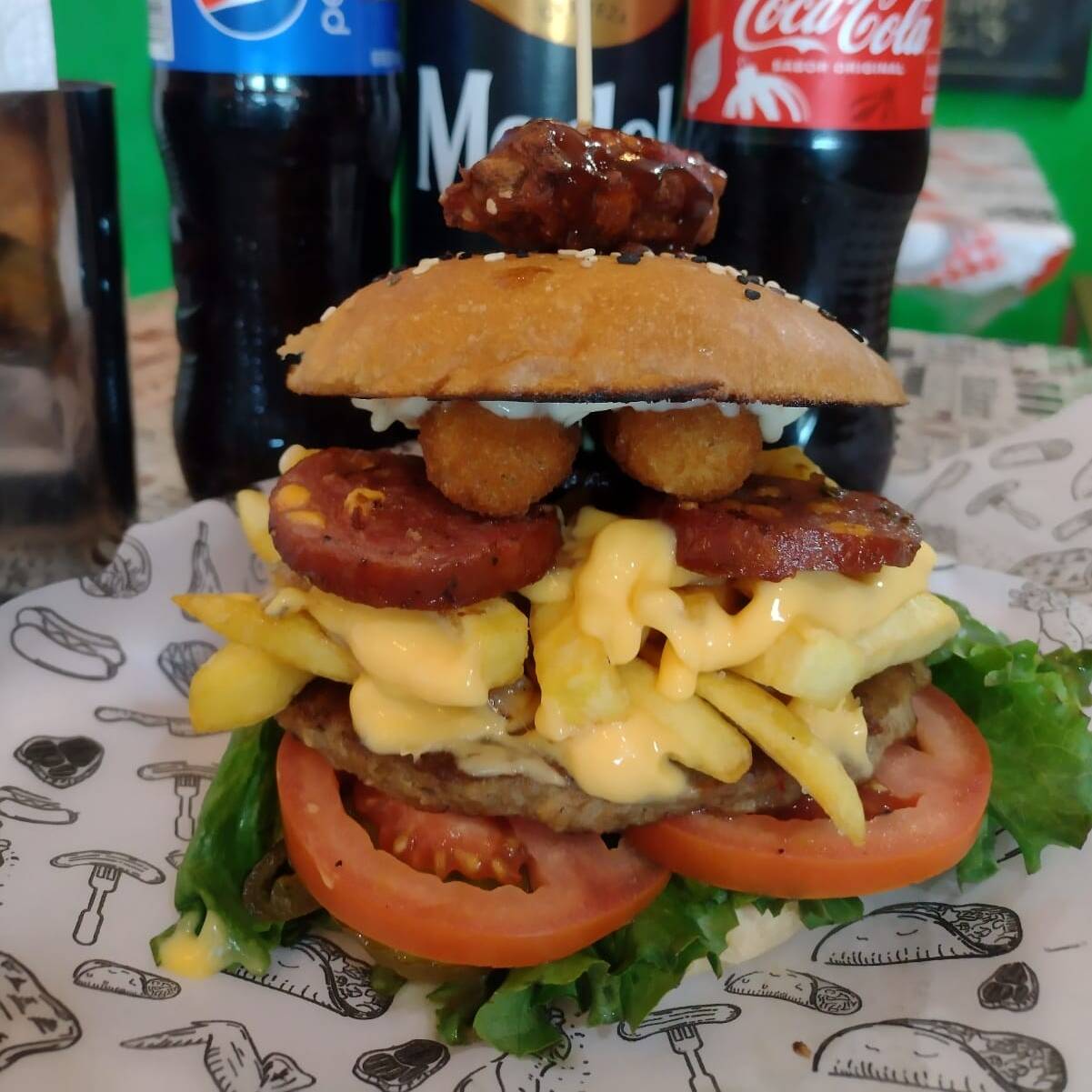 Hamburguesa Nasty .