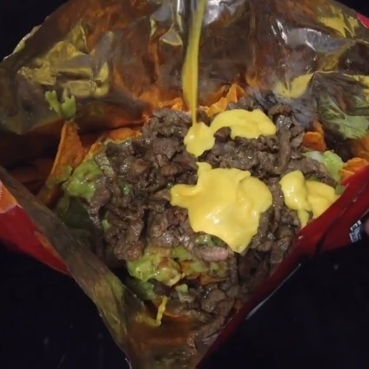 Dorinachos con carne