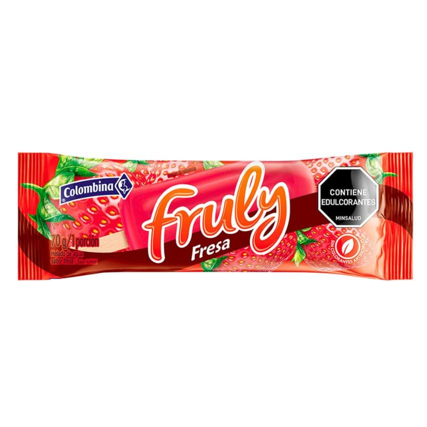 Paleta de Fresa