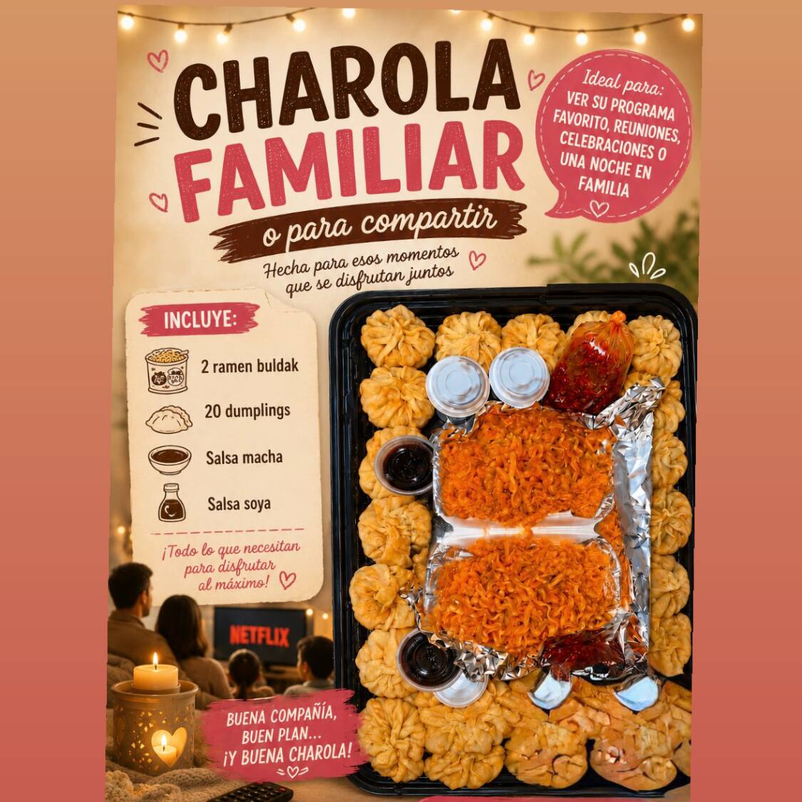Charola Familiar ¡La Favorita!