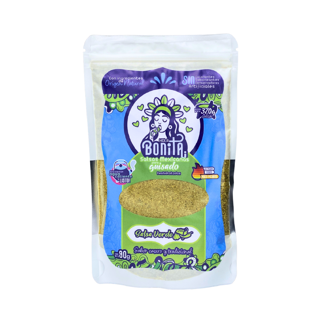 Salsa Verde Deshidratada para Guisado