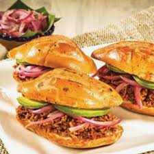 3 Tortas de Cochinita SIN PAPAS