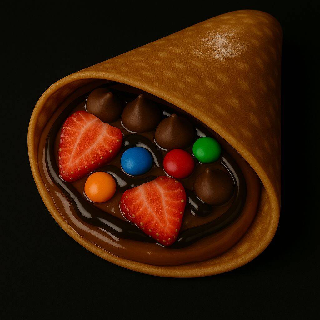 Crepa Choco Fresa -Supreme