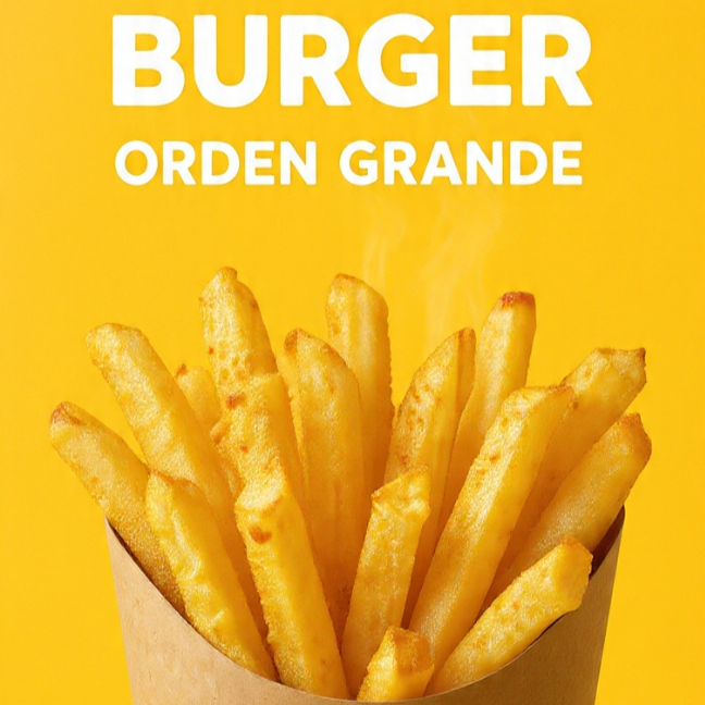 Orden completa de papas a la francesa