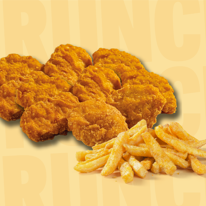 10 Nuggets + Papas