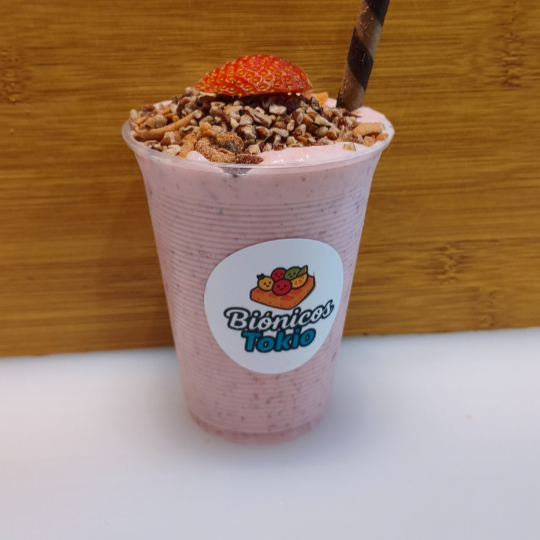 FRESAS CON CREMA MEDIANAS