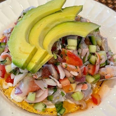 Tostada Sinaloense