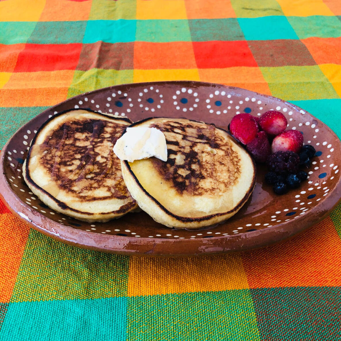 Hot Cake con Fruta