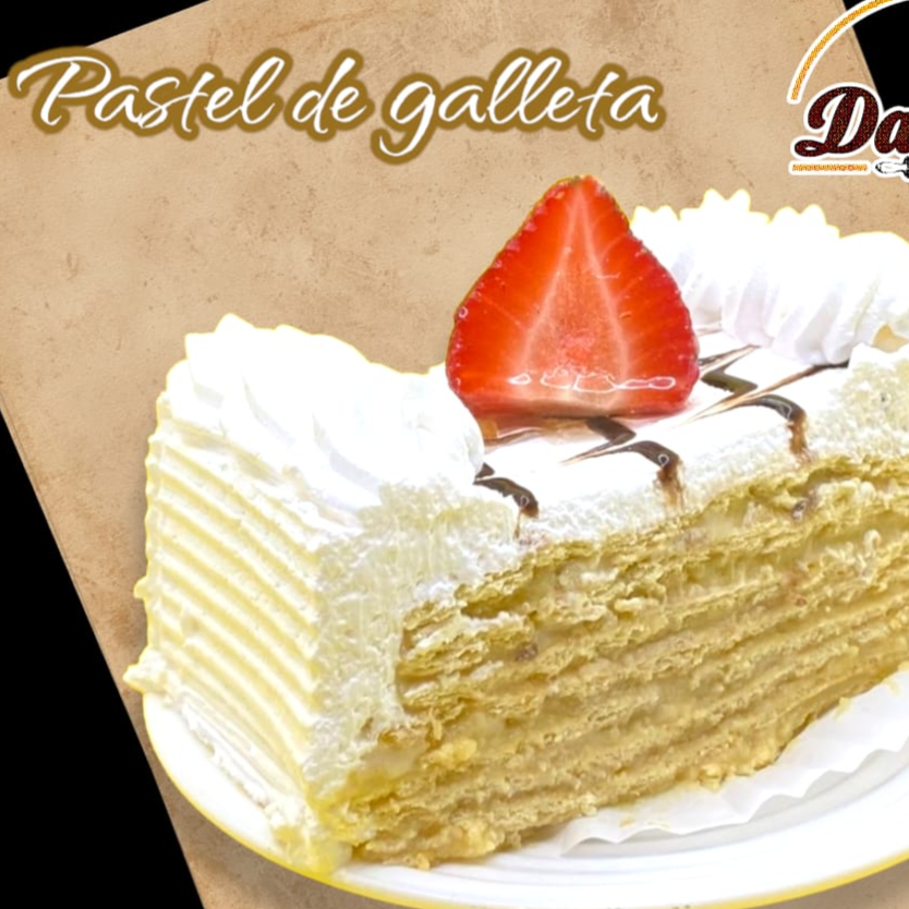 REBANADA PASTEL DE GALLETA