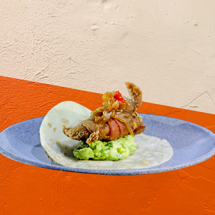 1 Taco  bacon Fish