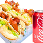 Hambúrguer suculento, queijo derretido, bacon crocante, ovo dourado, salsicha, alface, tomate, milho, batata palha. Acompanha Refri Lata. Peça agora e renda-se a essa tentação!