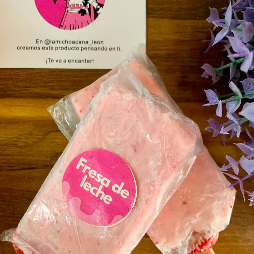 Paleta de Fresa.