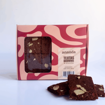 Tejitas de Brownie & Almendra