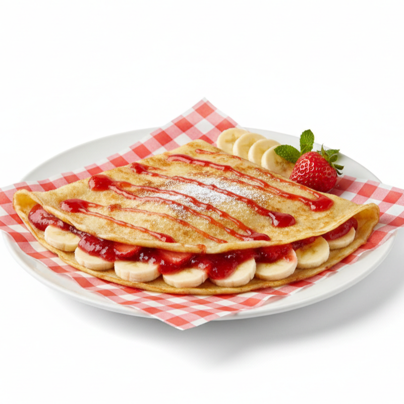 Mermelada (Fresa) Con Platano