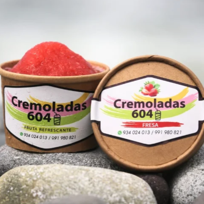 Cremolada de Fresa de 250 Ml