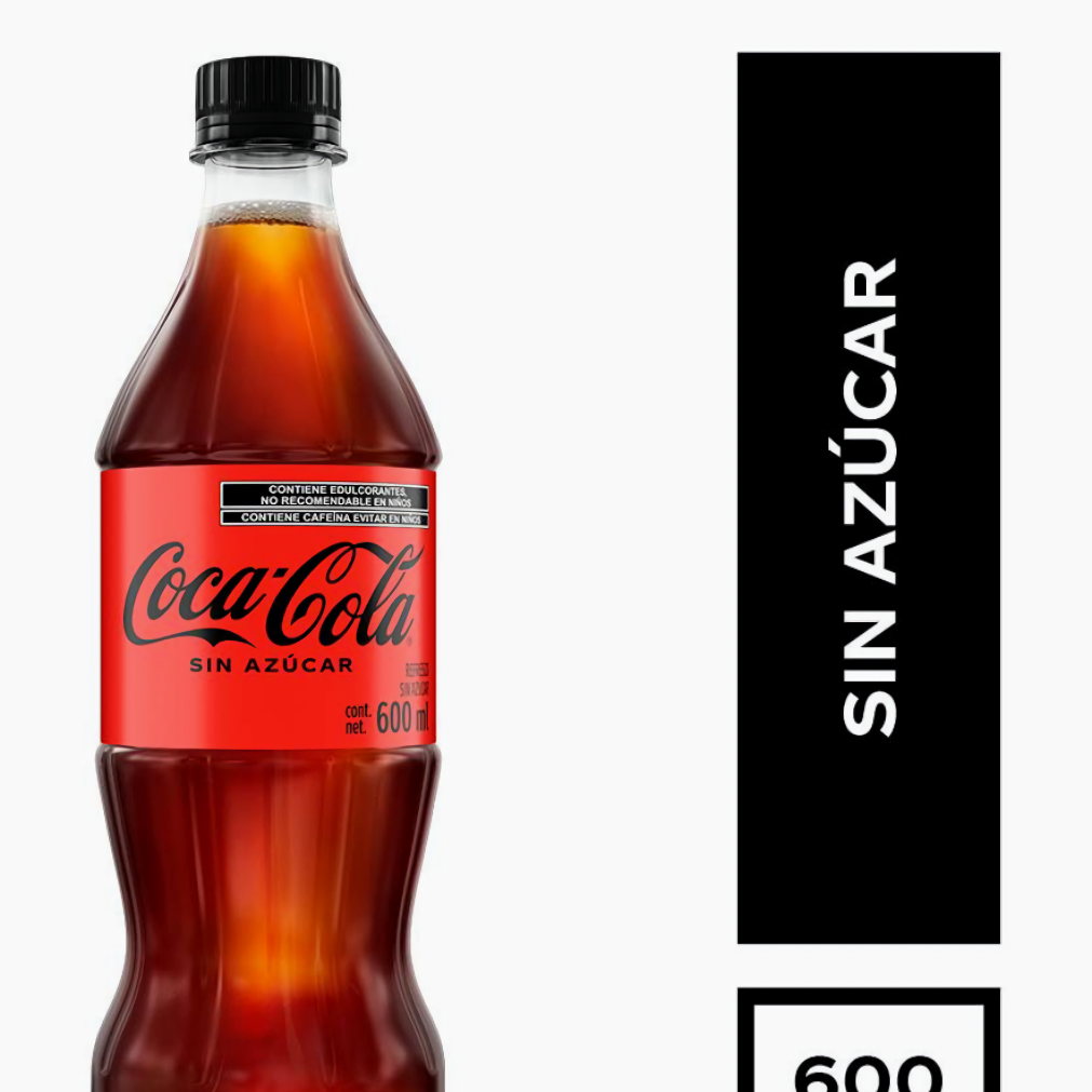 Coca Cola Zero 600 Ml