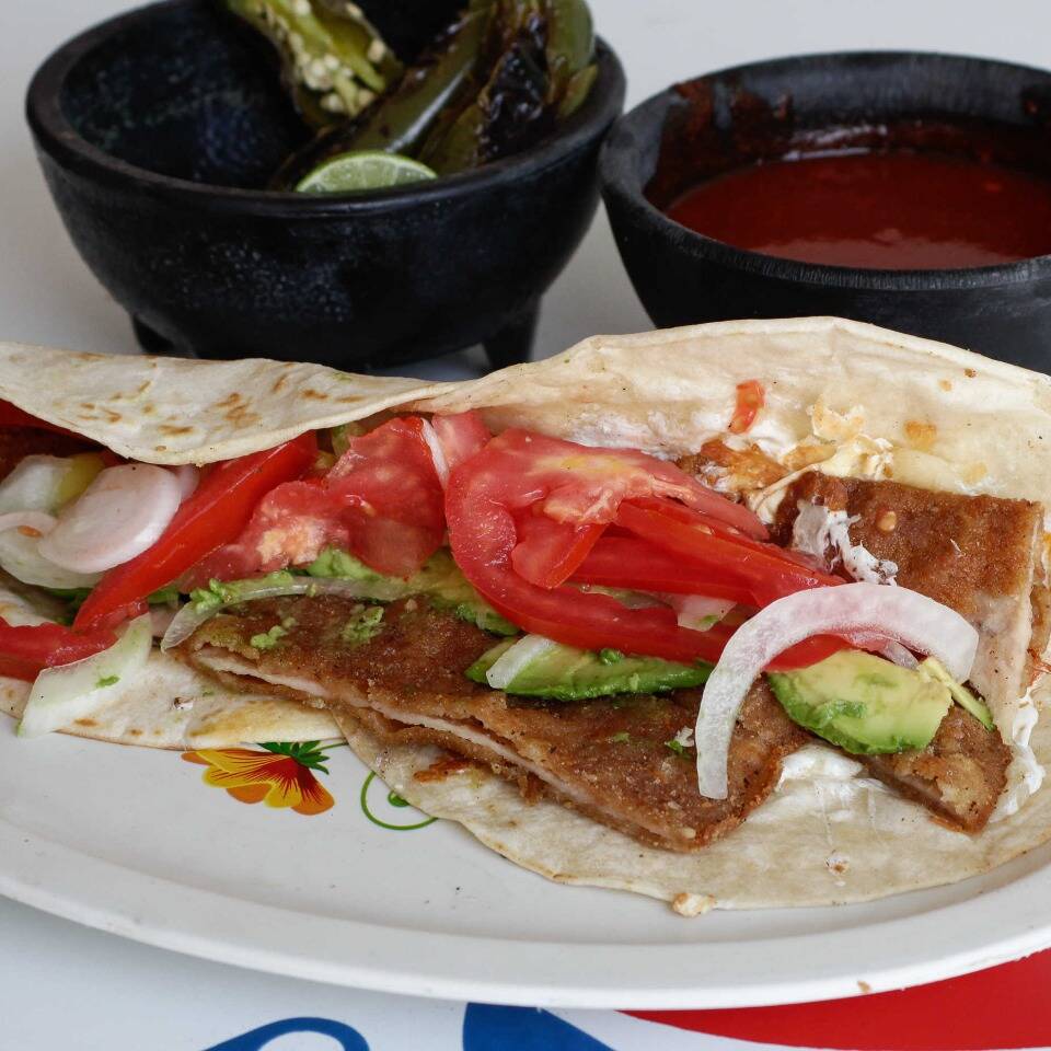 Quezadilla de Milaneza