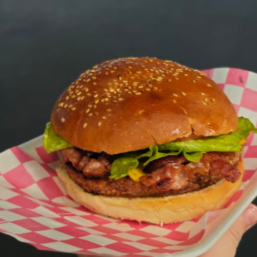 Hamburguesa Con Tocino