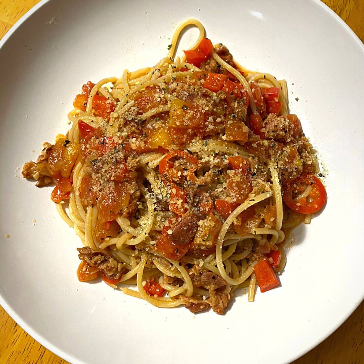 COMBO Espagueti Amatriciana + Soda
