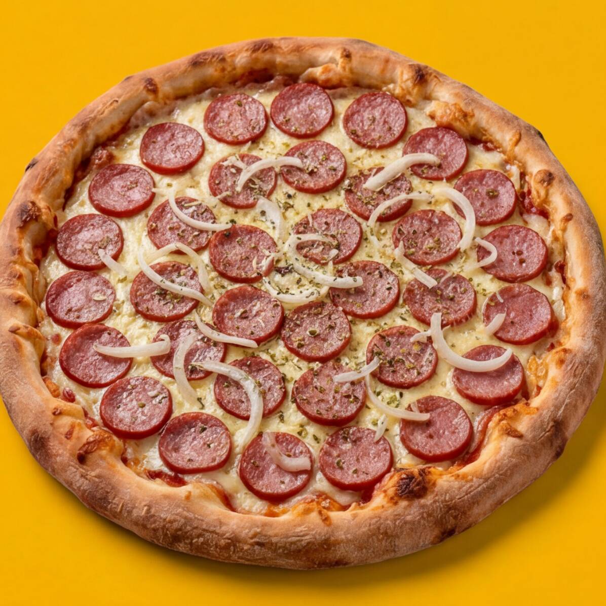 PIZZA CALABRESA RELAMPAGO !!