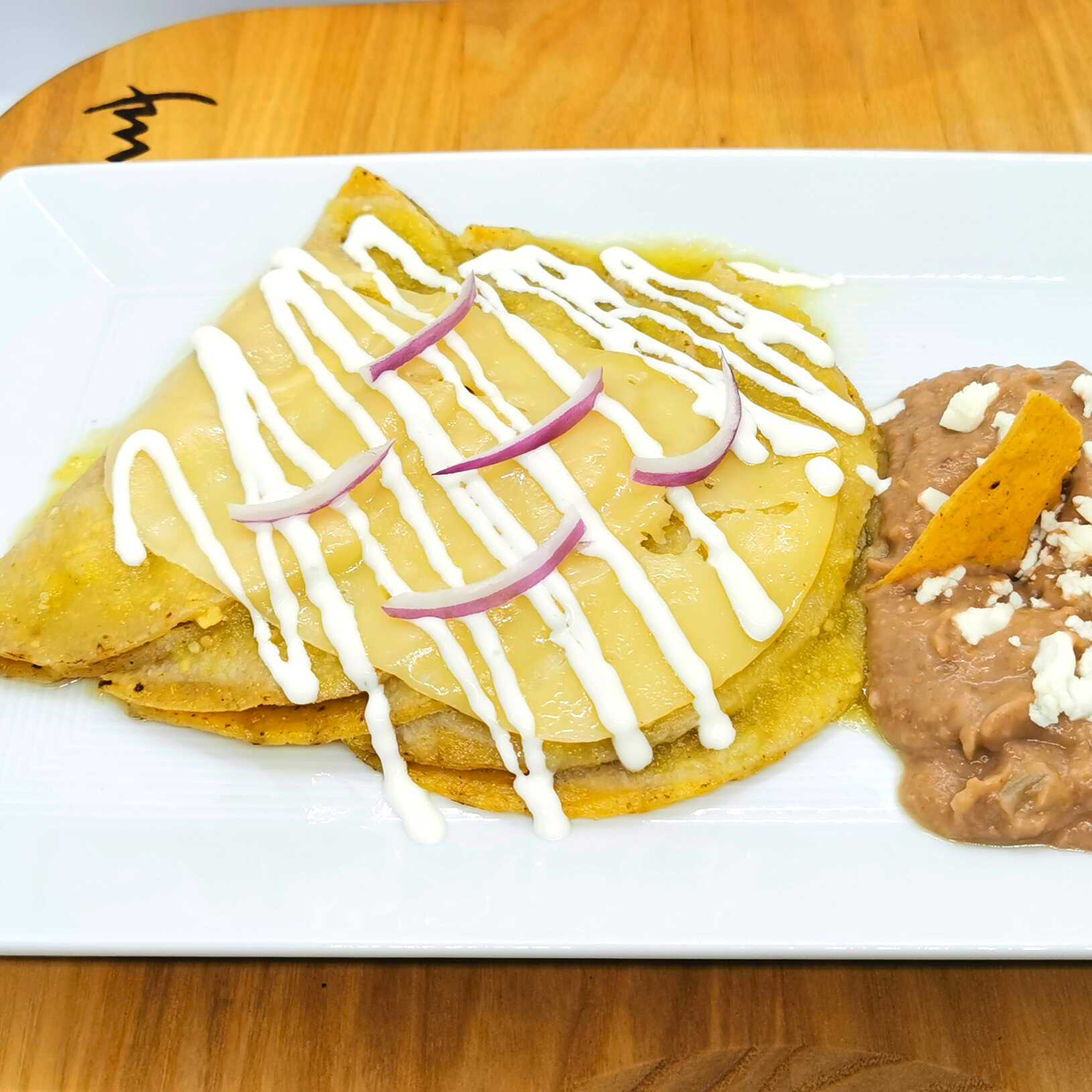 Enchiladas Verdes 3 pzas