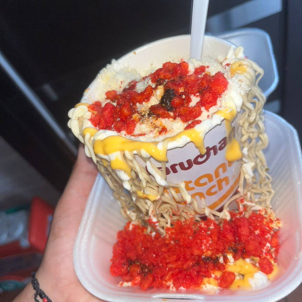 Greñuda (Maruchan con Elote)