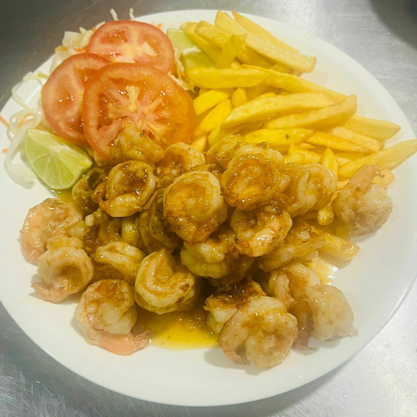 Camarones al Ajillo o a la Mantequilla