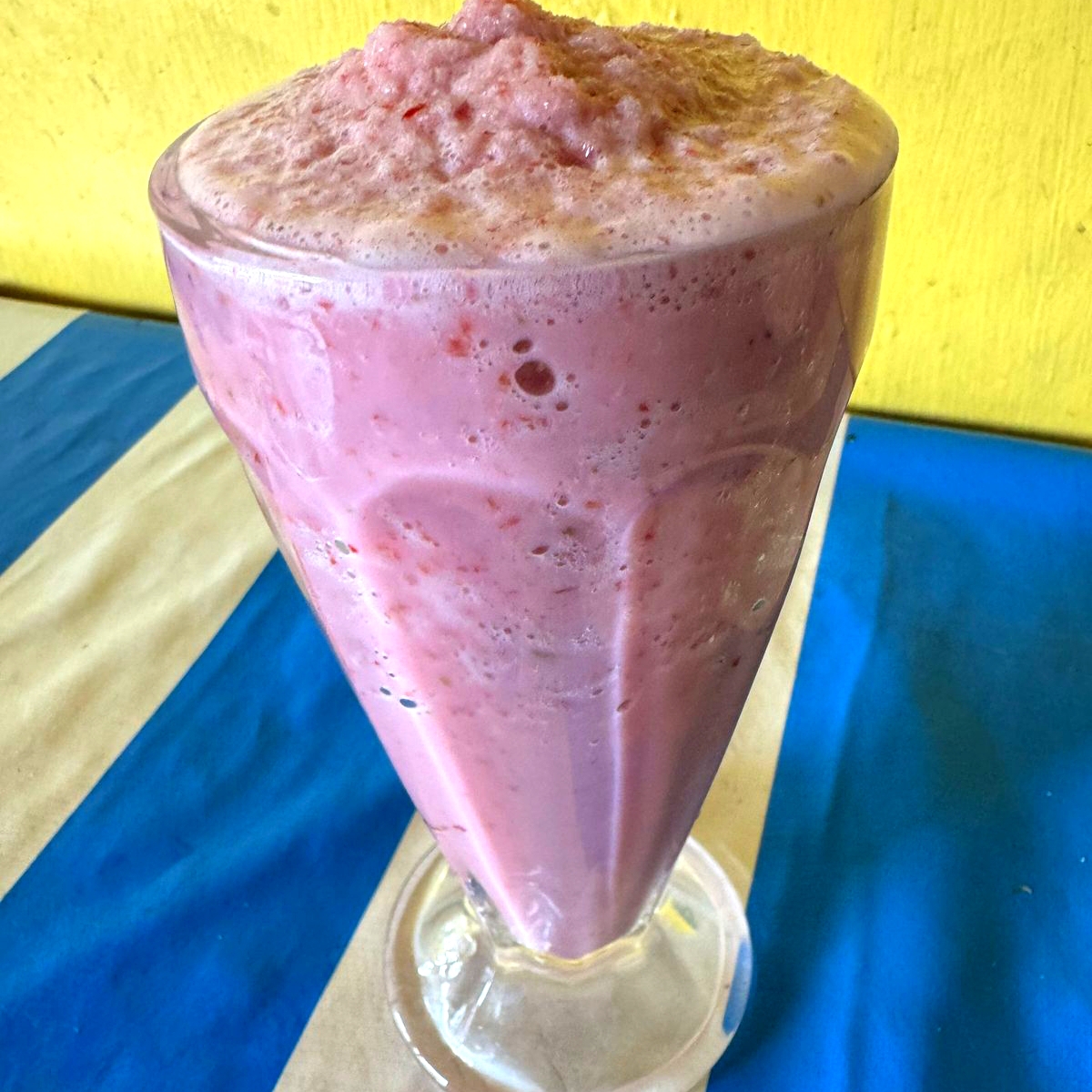 Licuado de Fresa (Vaso 500 ml)