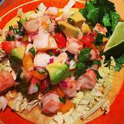 Tostada de Camarón