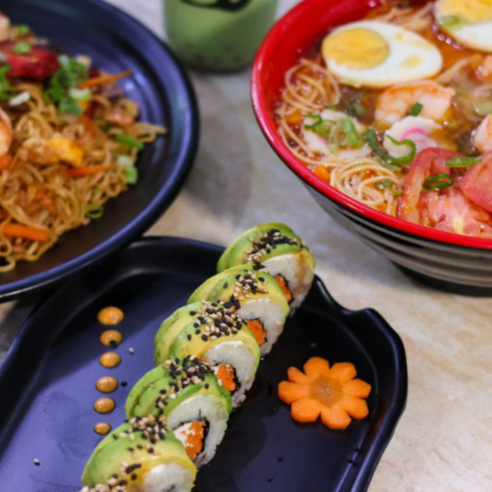 Combo Sushi y Ramen