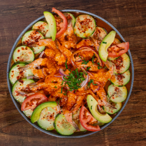 Camarones Aguachile Rojo