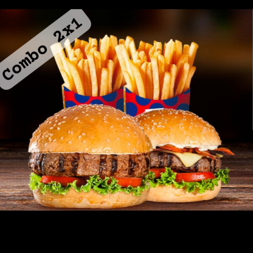 Combo Hamburguesas 2 X 1