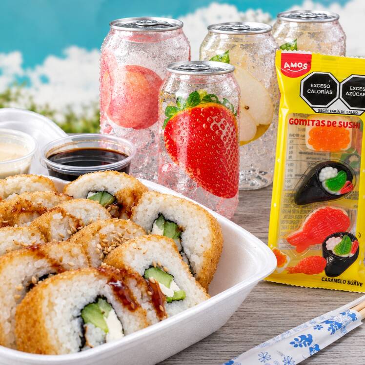 Combo California + Refresco Coreano + Gomitas