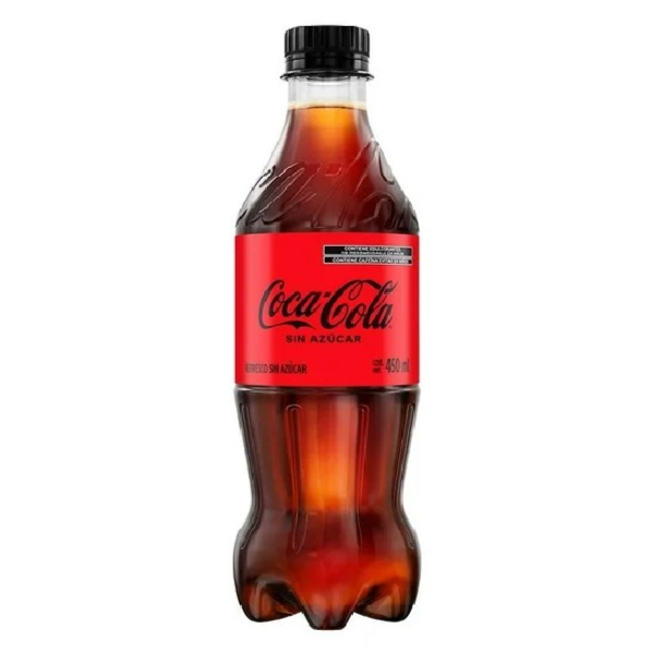 Refresco 450 Ml Coca Cola Zero 0