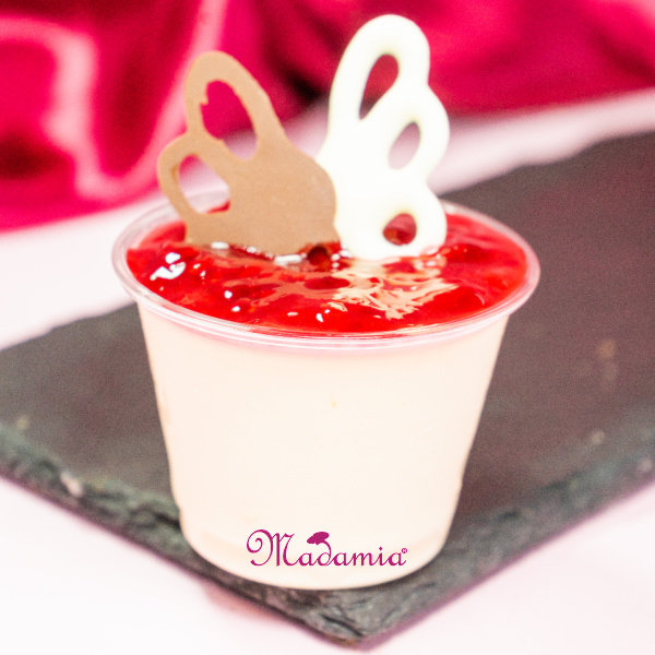 Vaso Panna Cotta Frutos Rojos