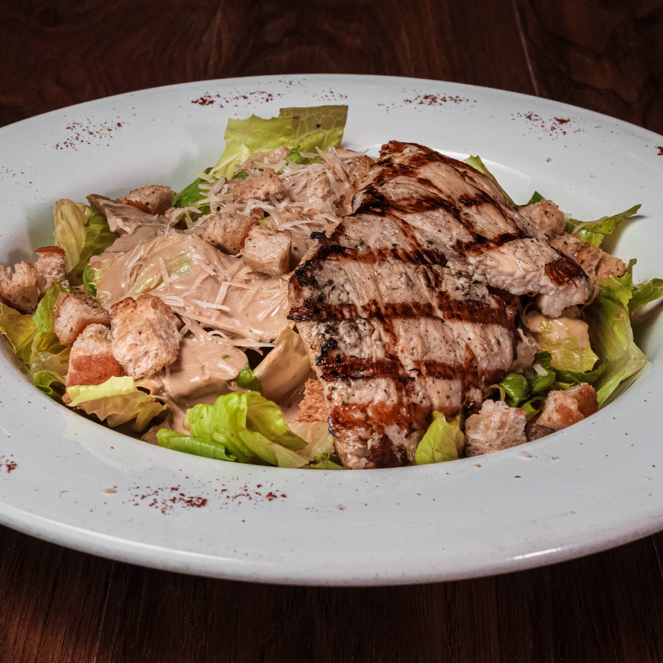 ENSALADA CESAR CON POLLO