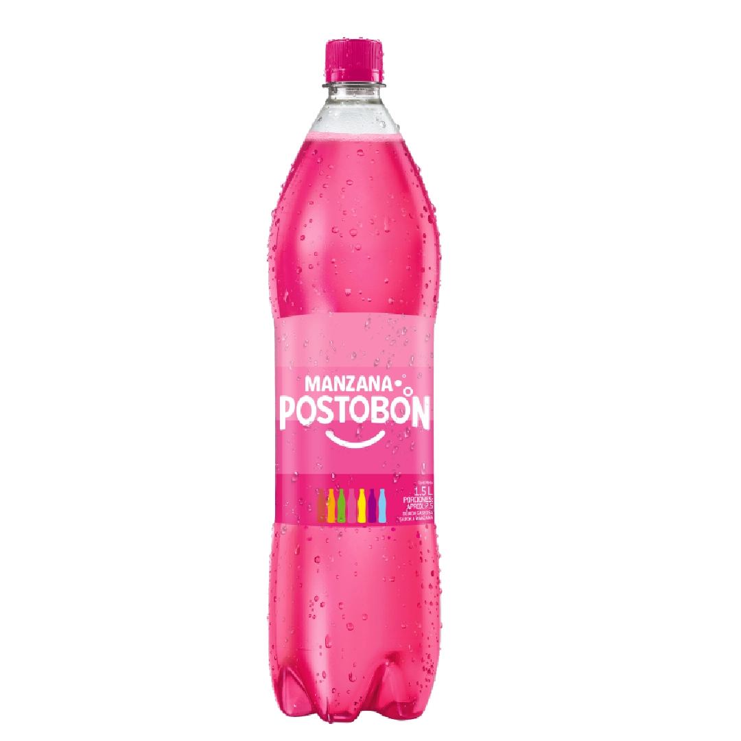 POSTOBÓN Gaseosa Manzana 1.5L