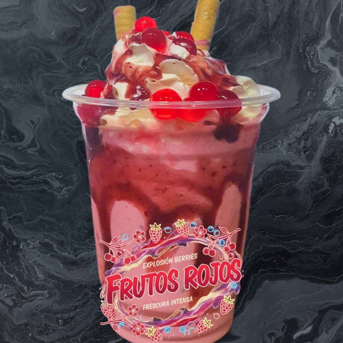 MALTEADA DE FRUTOS ROJOS 12 Oz