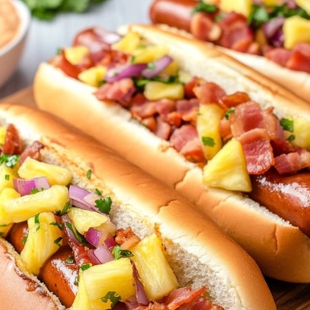 Combo Hot Dog Hawaiano