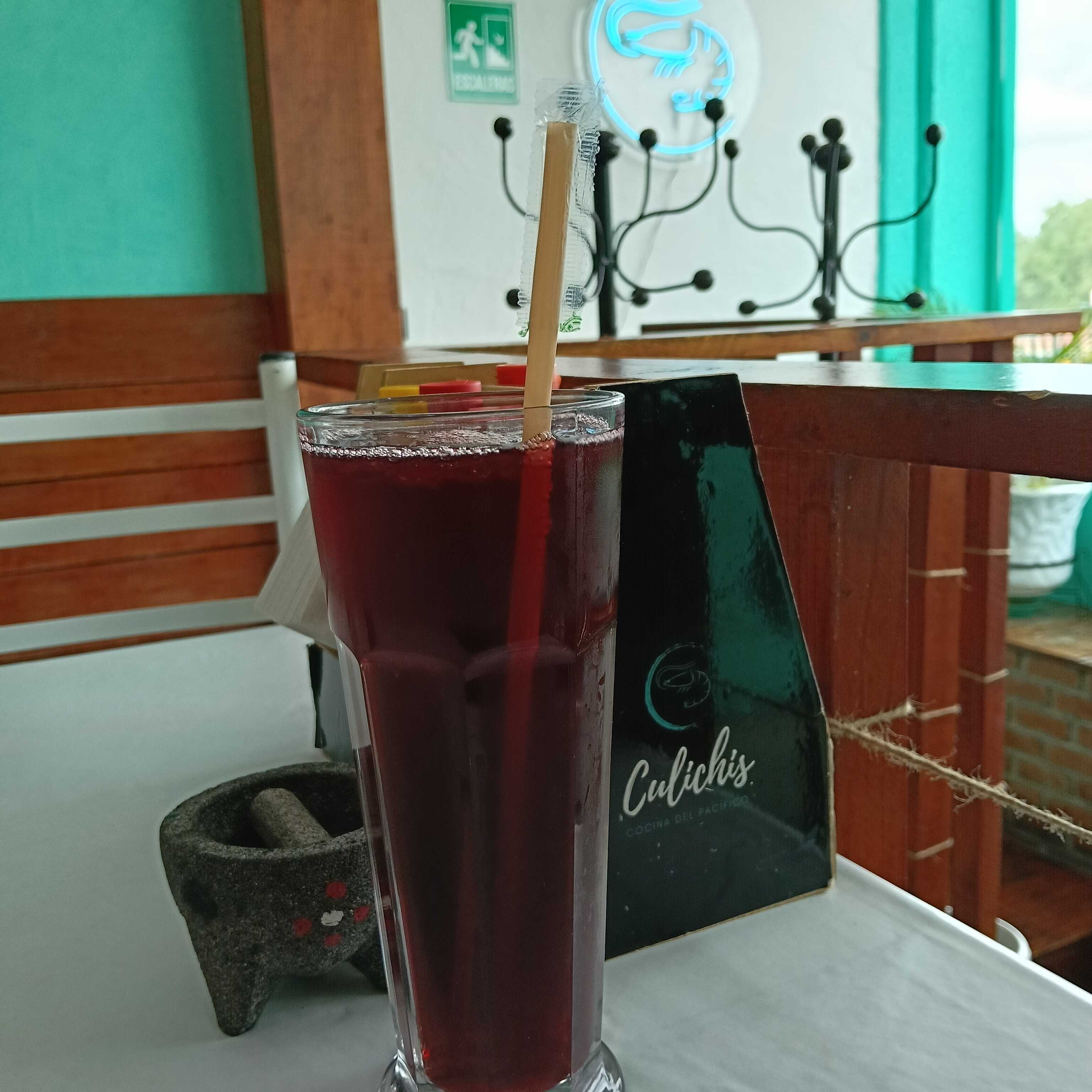 Vaso Agua de fruta natural
