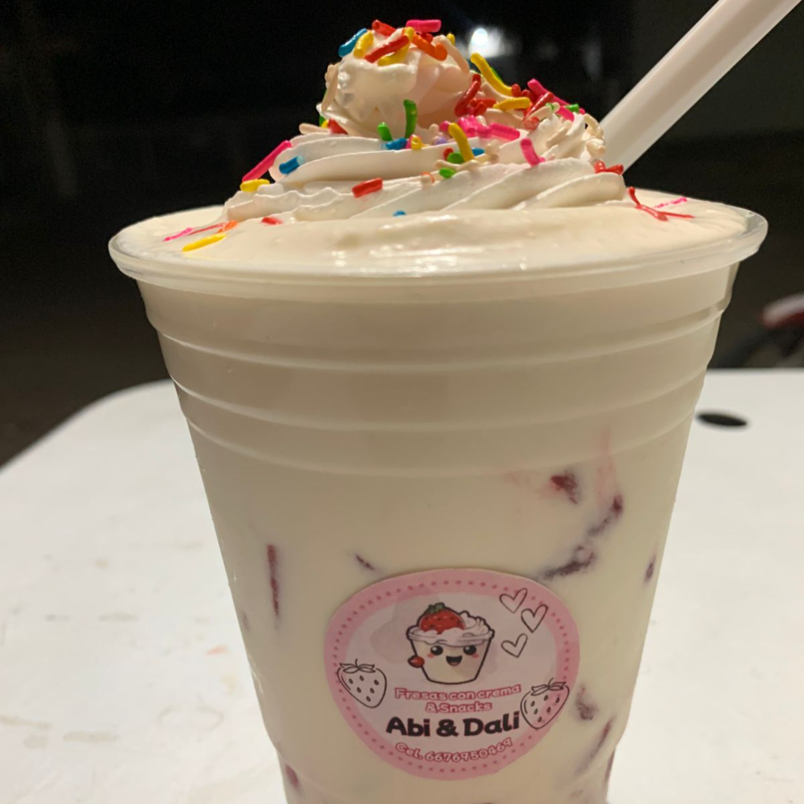 Fresas C/ Crema (16oz)