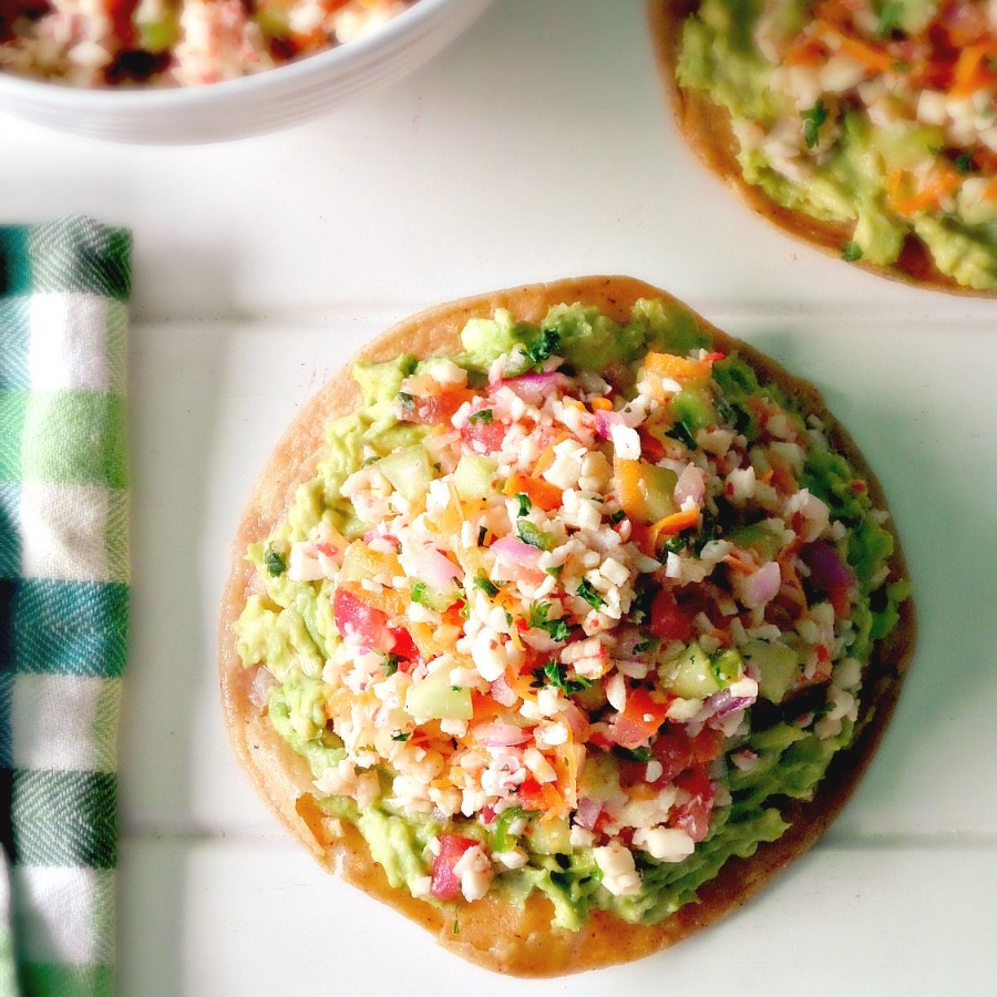 Tostada de Surimi