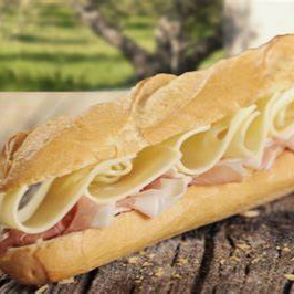Baguette Jamón de Pavo Ahumado