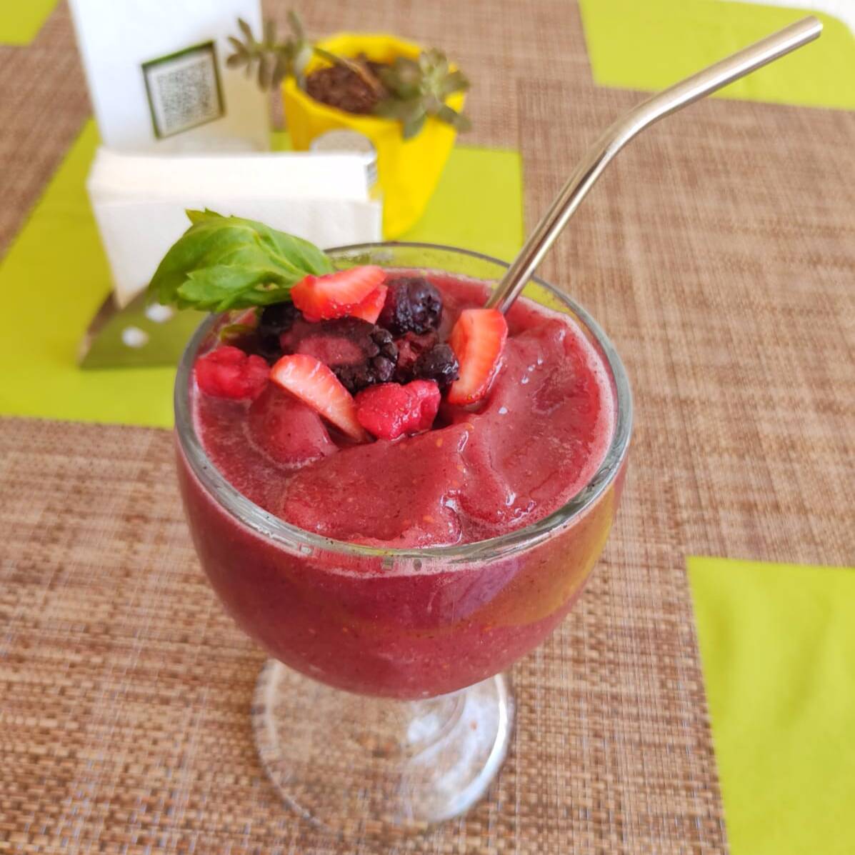 Smoothie de Frutos Rojos