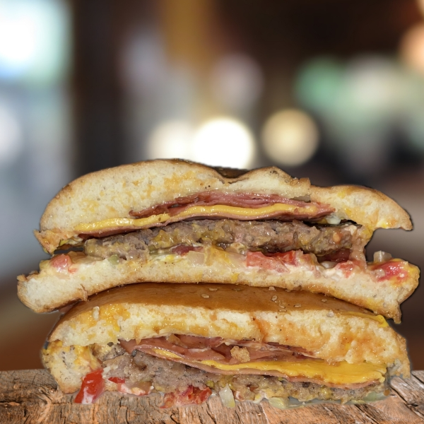 Hamburguesa sencilla 2x130