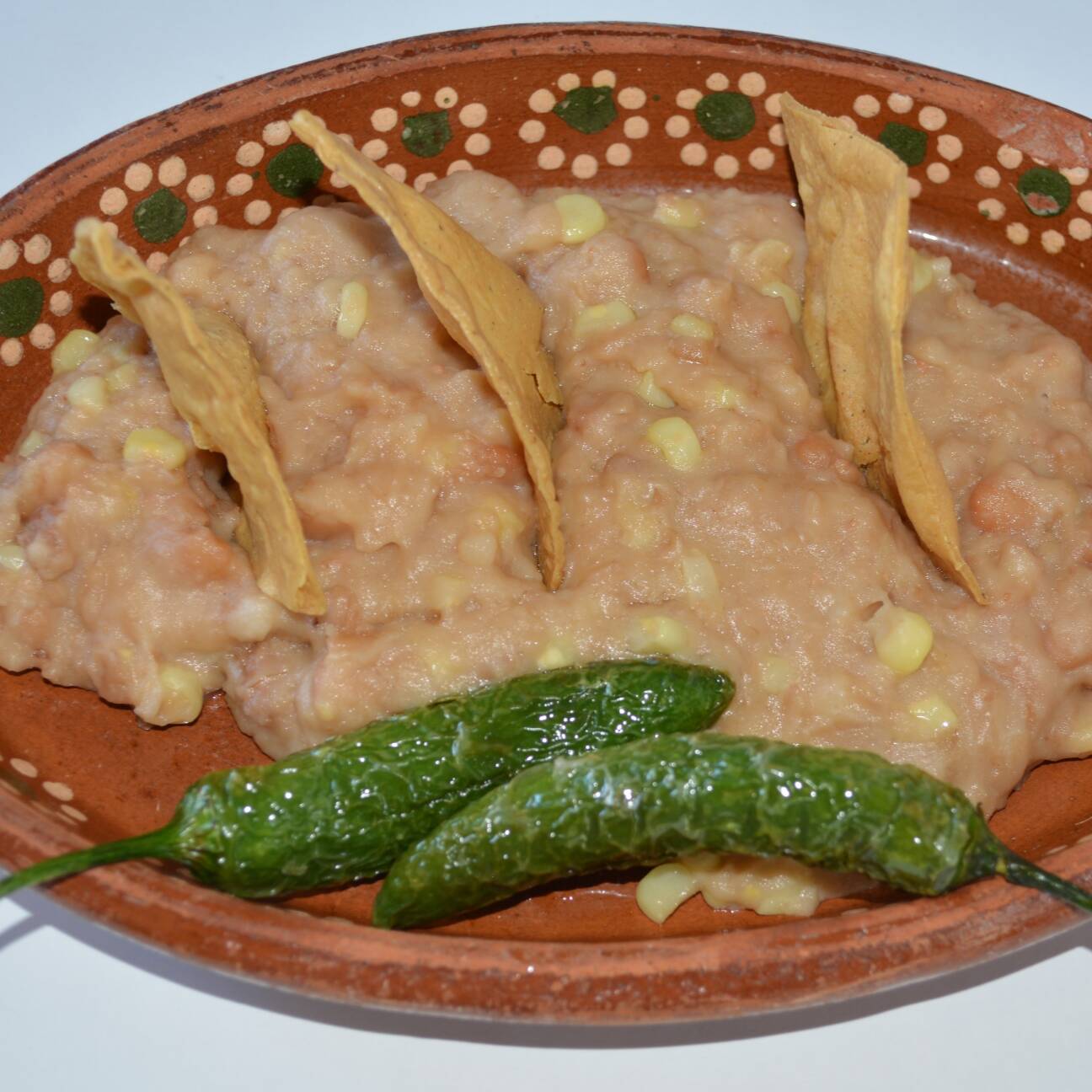 Frijoles con Elote Orden Grande