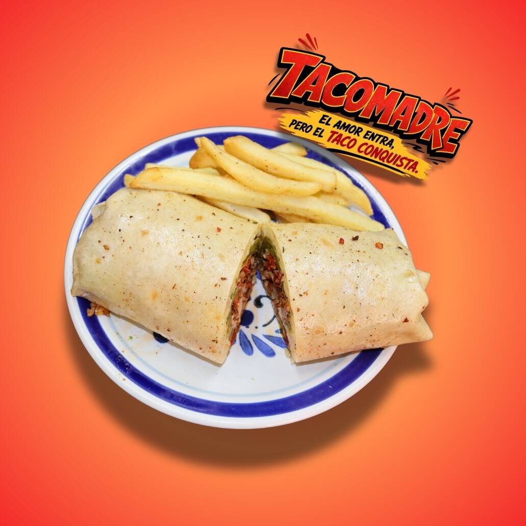 Burrito Tacomadre de Arrachera