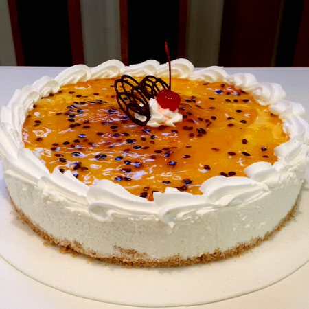 Cheesecake de Maracuyá de 26 cm de Diámetro
