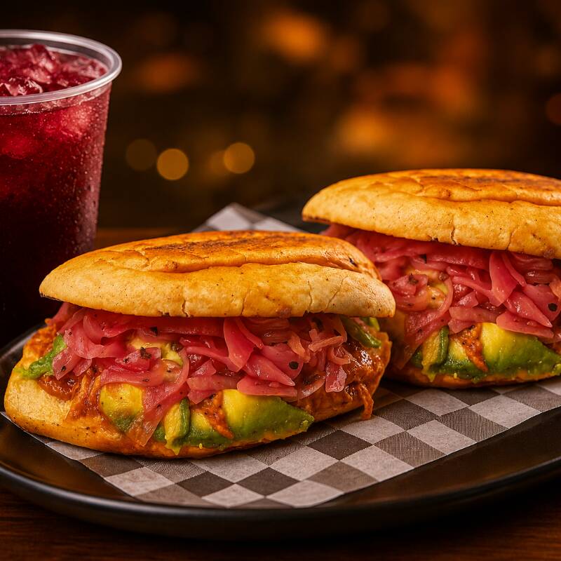 2 Tortas + Agua del Dia 1/2 LT