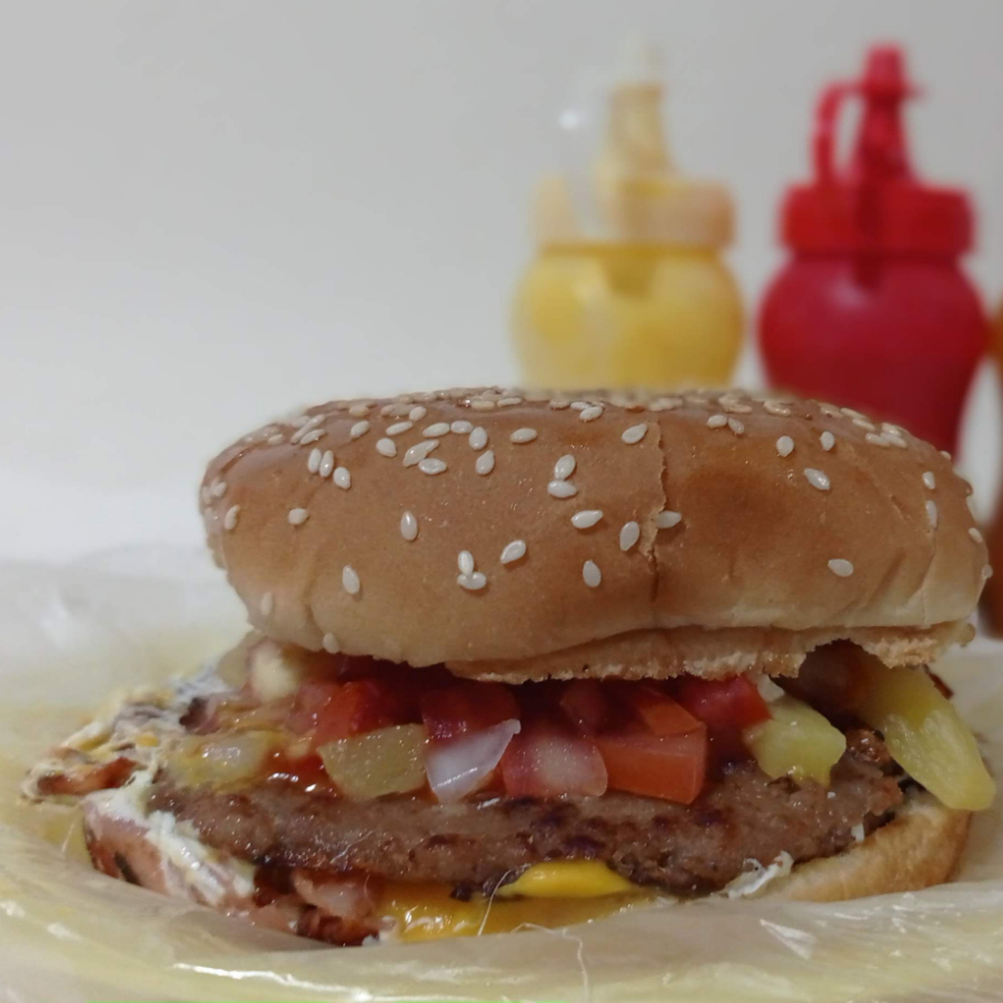 Hamburguesa de la casa